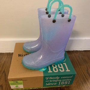 COPY - Western Chief light up rain boots, 9, teal